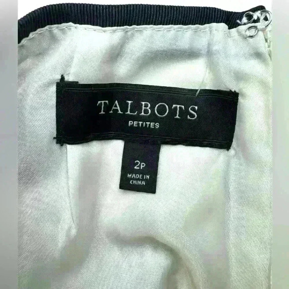 Talbots Petites Polka Dot Skirt - Picture 4 of 8